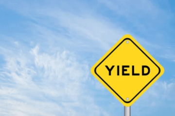 yellow yield sign - learn what yield means at Legacy Driving concept image